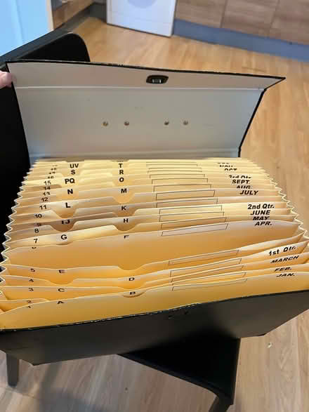 Photo of free Accordion file folder (Greenwich SE10) #1
