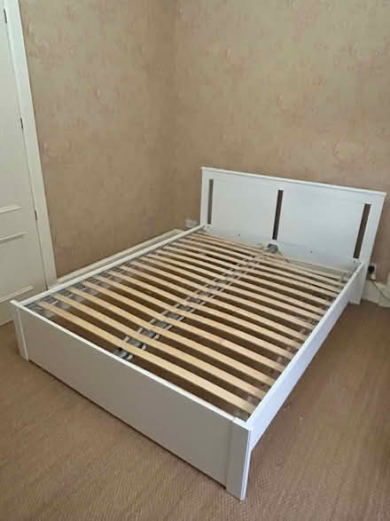 Photo of free King size bed frame (Roseburn EH12) #2