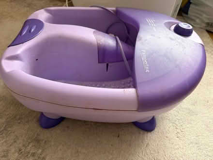 Photo of free Foot bath (Abbey Wood SE2) #2