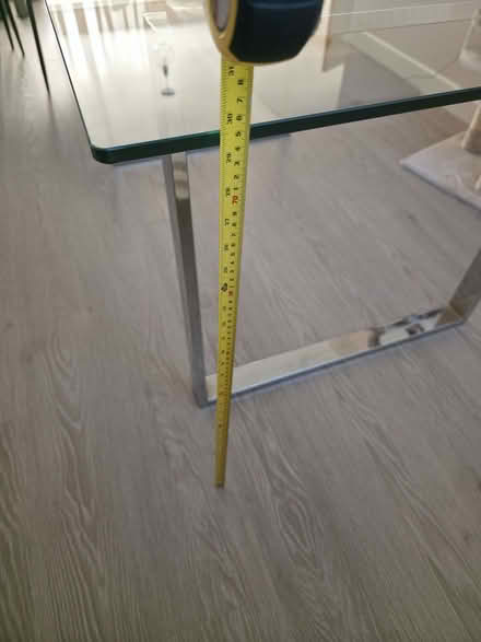 Photo of free Debenhams Temprered Glass dining table (Braunstone LE3) #2