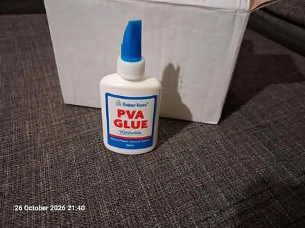 Photo of free 12 small, unopened bottles of PVA adhesive (Woodlands TW7) #2