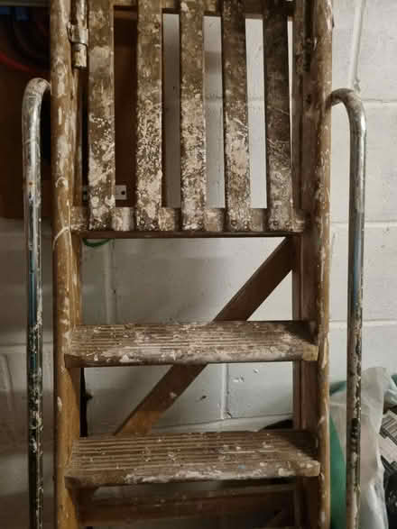 Photo of free Wooden step ladder (Tetbury GL8) #1