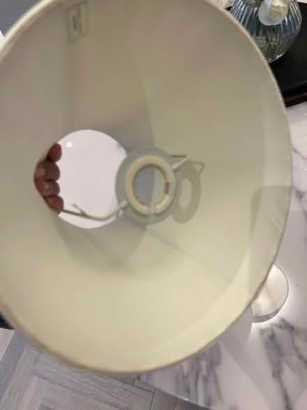 Photo of free Lampshade cream pleated (Old Winsdor SL4) #2