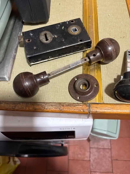 Photo of free Bakelite door fittings (Barnard's Green WR14) #1