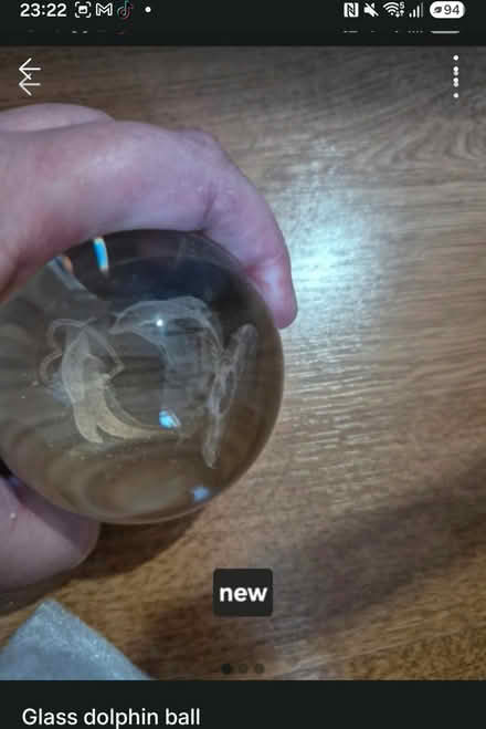 Photo of free Dolphin glass ball (plaistow e130ha) #1