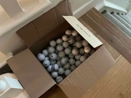 Photo of free bags of “picked up” golf balls (Redhill Meadvale RH1) #1