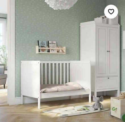 Photo of free White IKEA SUNDVIK Cot + Mattress (North Road BA2) #3