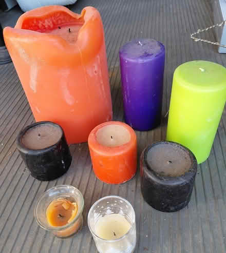 Photo of free Misc. Halloween colored Candles (Odenton (Kings Heights)) #1