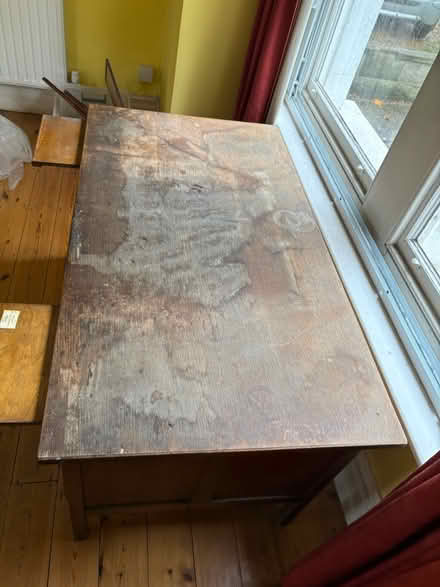 Photo of free Wooden desk with side drawers (Shortlands BR2) #3