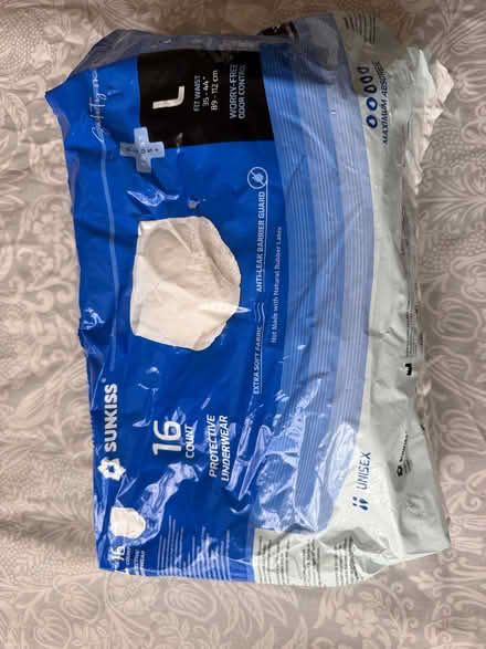 Photo of free Adult unisex incontinence underwear (Abbey Wood SE2) #1