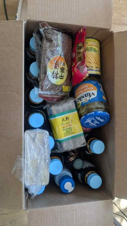Photo of free Box of food, protein drinks (South San Jose (Almaden)) #1