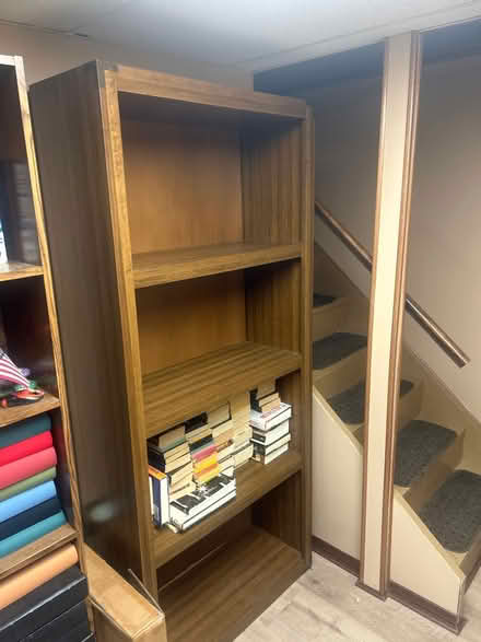 Photo of free 6 foot bookshelf (14043 Depew off of Rowley Road) #1