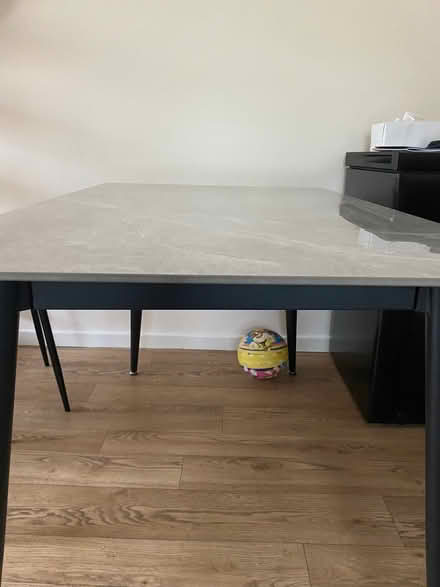 Photo of free Grey Marble Effect Cement 4 Seater Table (Sutton-on-Sea LN12) #2