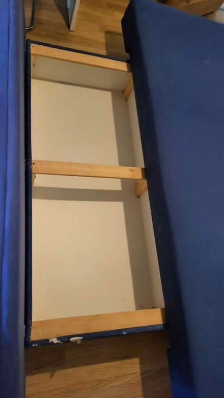Photo of free Settee/ double bed with storage (Chingford E4) #2