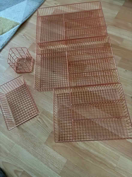 Photo of free Rose gold trays (Hadlow TN11) #2