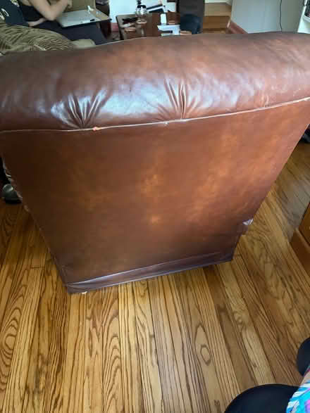Photo of free Brown Leather Recliner (Floral Park, NY) #3