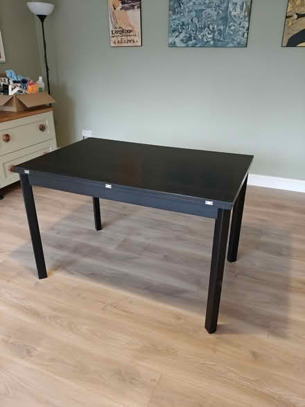 Photo of free Black Folding Leaf Tables & Chairs (OX14 Long Wittenham) #2