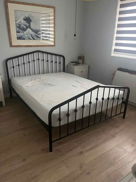 Photo of free Faulty kingsize metal bed frame (Loughton IG10) #1