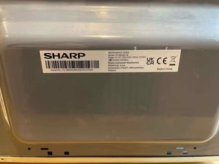 Photo of free Sharp Microwave Fully Working (Kennington SE11) #3