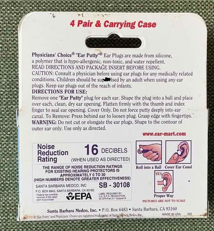 Photo of free Ear Plugs (Terra Linda) #2