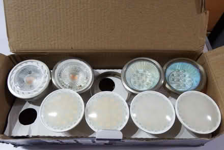 Photo of free 8 x LED GU10 Bulbs (Vale LA1) #1