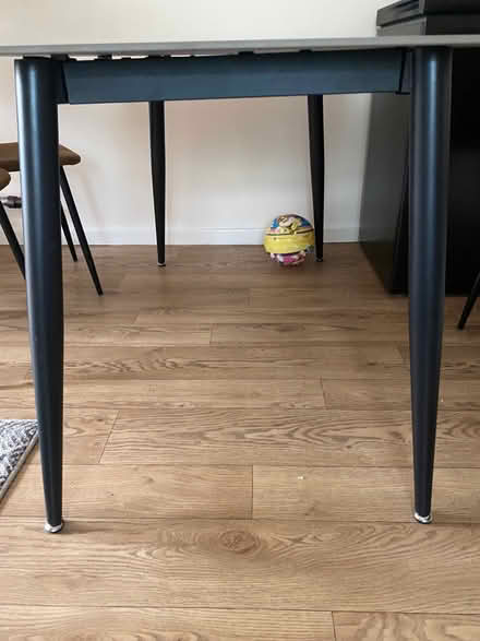 Photo of free Grey Marble Effect Cement 4 Seater Table (Sutton-on-Sea LN12) #3