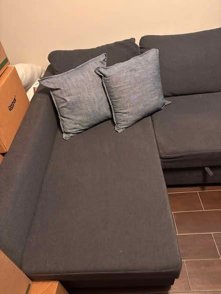 Photo of free IKEA l shape sofa bed (Somerville Ma) #2