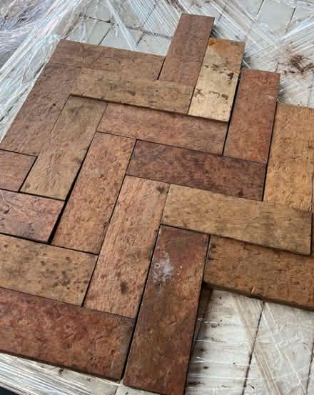 Photo of parquet wooden flooring (Nantgarw CF15) #1