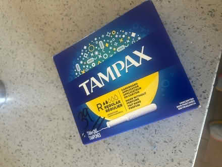 Photo of free Tampax tampons (35th and Glendale) #1