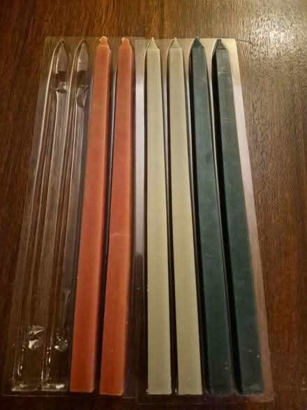 Photo of free 12 inch square paraffin wax candles (Toronto) #1