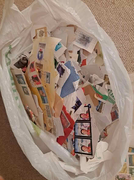 Photo of free Bag of used stamps (Coulsdon CR5) #3