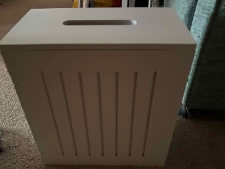 Photo of free White storage box with lid (Stone Cross BN23) #1