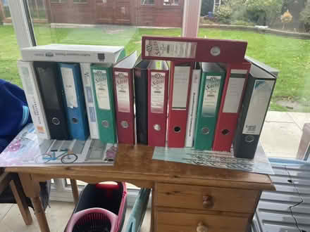 Photo of free Ring Binder files- various colours (Barrington TA19) #1