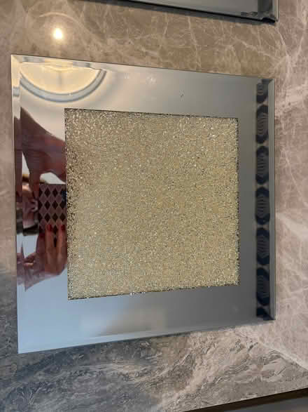 Photo of free Mirrored crystal placemats - set of 6 (Lamorbey DA15) #1