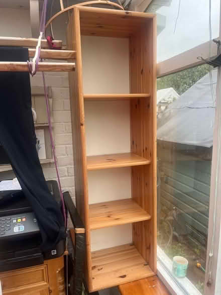 Photo of free Wooden storage shelves (Ringmer BN8) #1