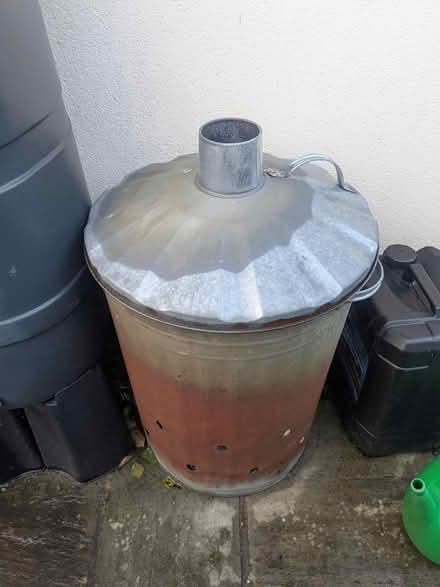 Photo of free Metal incinerator bin (M32 stretford) #1