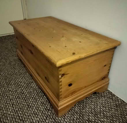 Photo of free Pine Storage Chest (Barons Court W14) #1