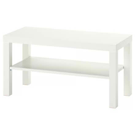 Photo of free IKEA TV bench, white, 90x36x45 cm (Woodley RG5) #1
