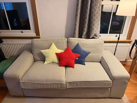 Photo of free 2 seater sofa (Fulham Palace Rd SW6) #1