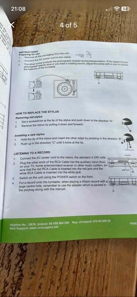 Photo of free Tevion USB turntable (Haygate TF1) #3