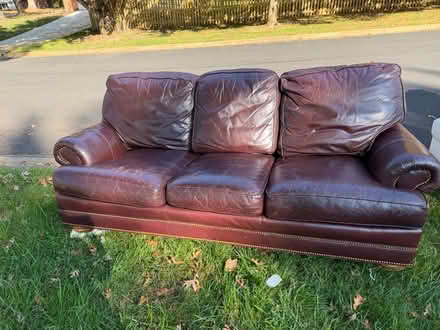 Photo of free Leather sofa (NW Vienna, VA) #1