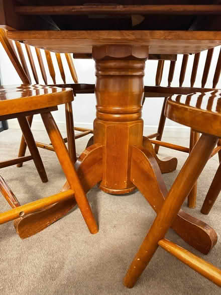 Photo of free Dining table and chairs (Tilehurst Road RG1) #3