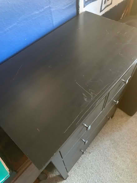 Photo of free Black chest of drawers (Forest Green. RH5) #2