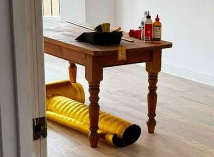 Photo of free a pine kitchen dining table (Spring Grove TW7) #2