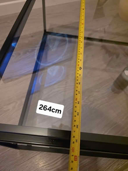 Photo of free Square metal frame glass coffee table (Braunstone LE3) #4