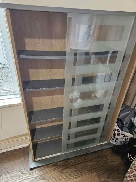 Photo of free Glass fronted bookshelf/display cabinet (Southport PR8) #2