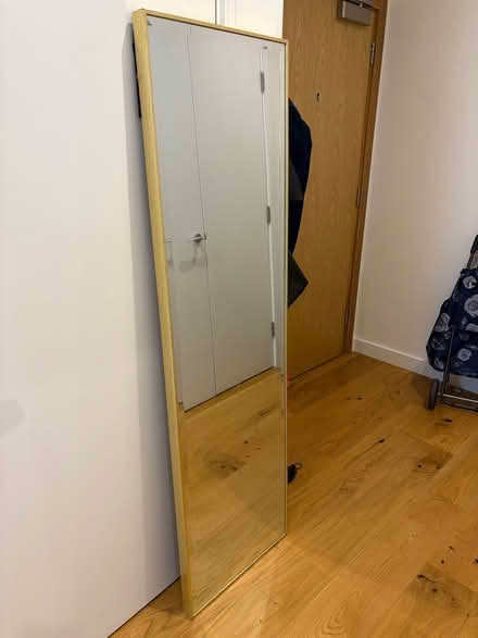 Photo of free Gold leaning mirror (Highbury N1) #1