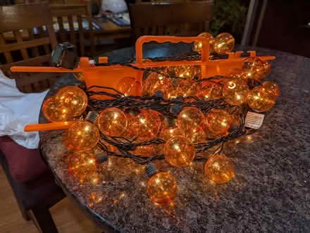 Photo of free Orange Halloween Lights (New Paltz) #2