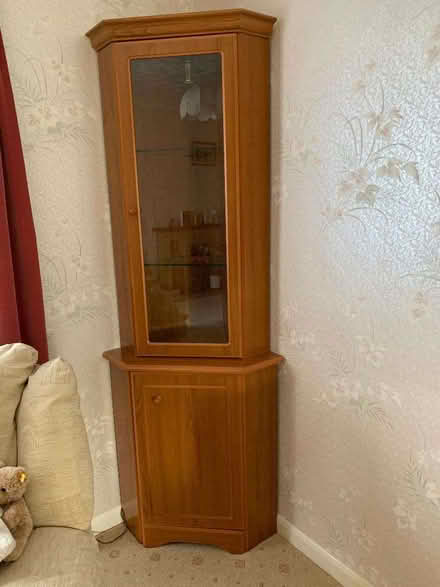 Photo of free Corner Cupboard (Wilstead MK45) #1