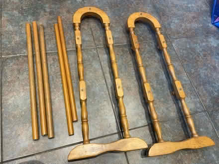 Photo of free Wooden towel rail (St Albans AL1) #2